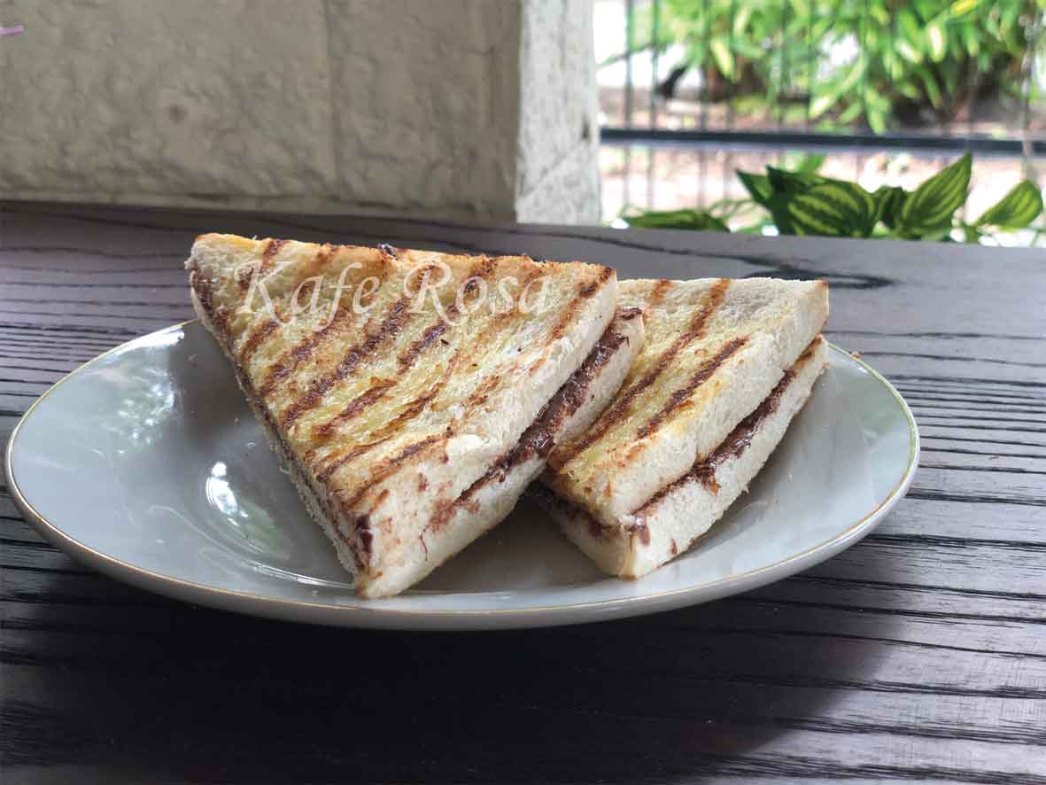 Roti Bakar Coklat Kafe Rosa